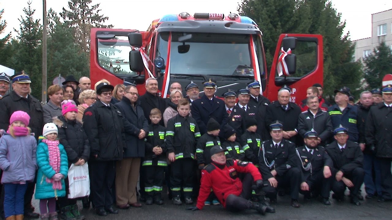 PRZEKAZANIE WOZU BOJOWEGO DO OSP W LĄDKU ZDROJU