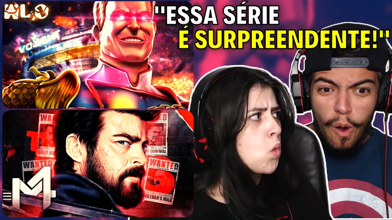 REACT 2 EM 1 THE BOYS WLO - Pela Pátria [ Capitão Pátria ] e Billy Bruto - Brut*lmente | M4rkim
