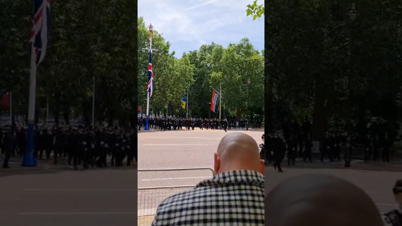 Cadets at King Charles III Birthday Parade #london #king #parade