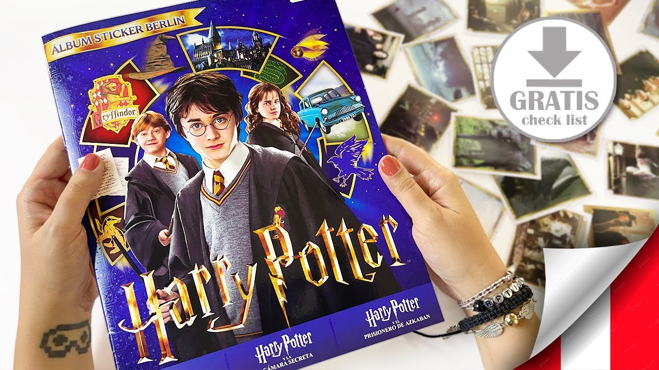 Álbum COMPLETO de HARRY POTTER ⚡ Berlín 2025 📋 GRATIS Checklist