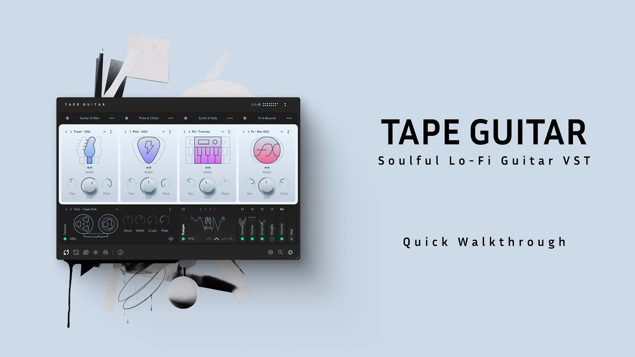 Tape Guitar VST &ndash; Quick Walkthrough & Feature Overview | Thenatan