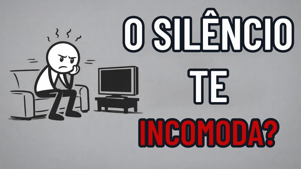 Se o Silêncio Te Incomoda, Isso Diz Muito Sobre Você.