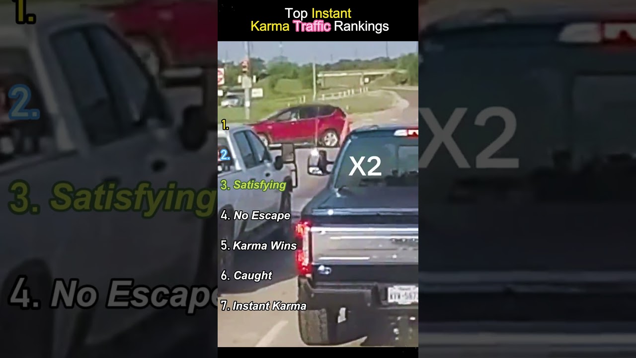Instant Karma, Drivers Busted by Police. #dashcam #drivingfail #dashcamvideos #dashcamusa