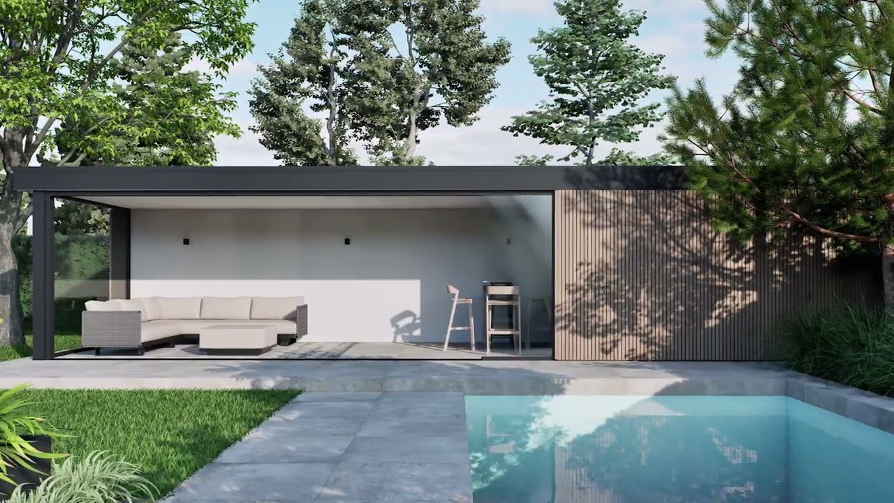 Moderne tuin met hoogwaardige afwerking Waalre