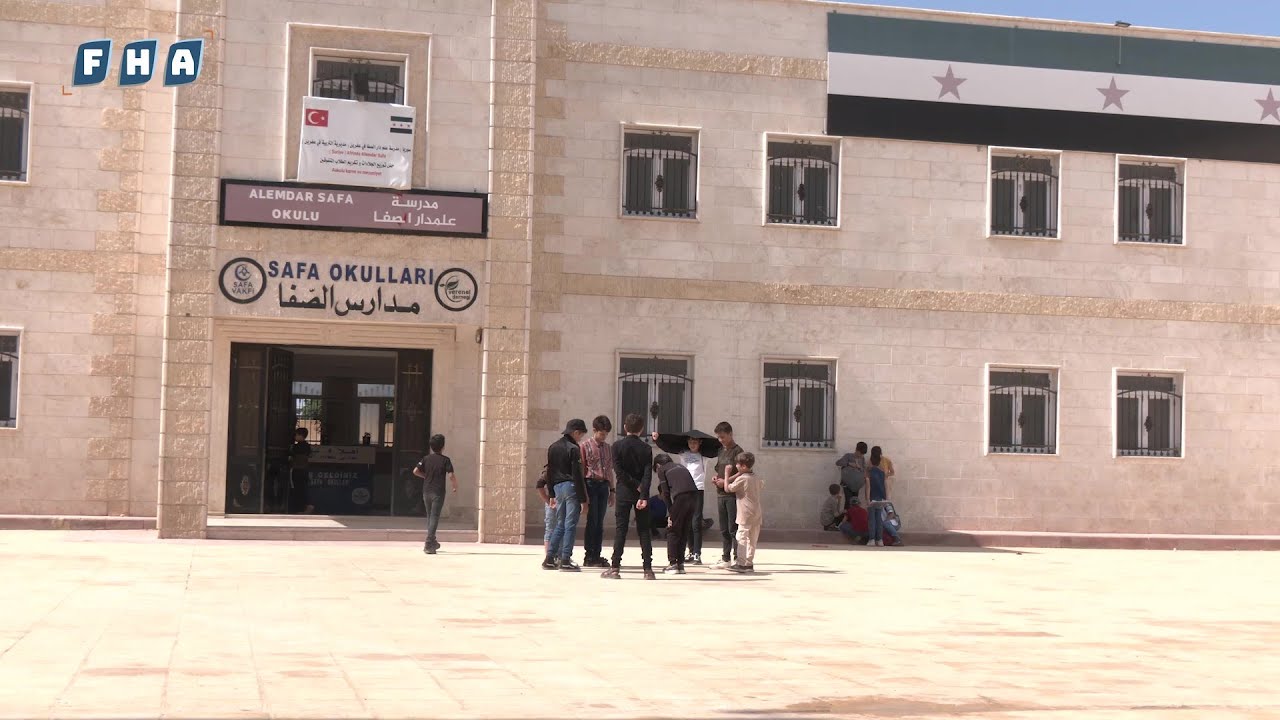 عدسة الفرات تزور مدرسة علم دار الصفا للأيتام التي تعمل تحت رعاية حكومية تركية في مدينة عفرين
