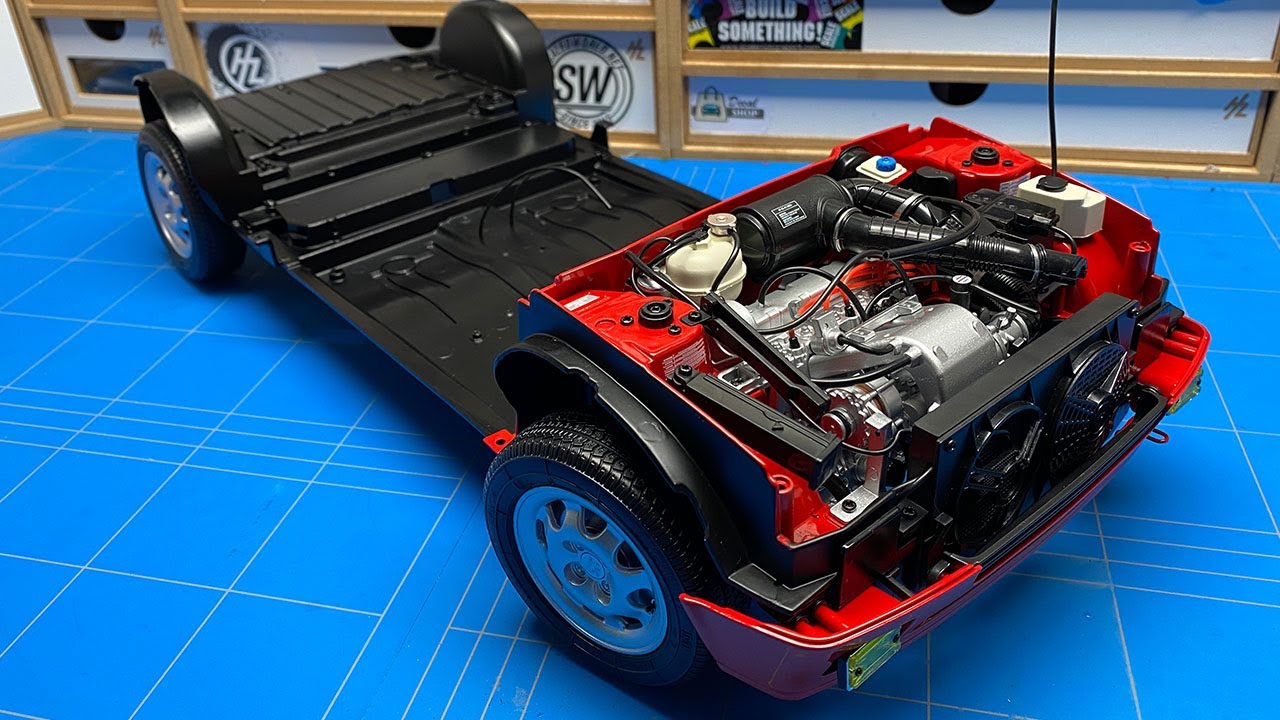 Building a 1 to 8th scale IXO Collections Peugeot 205 GTi Part 3