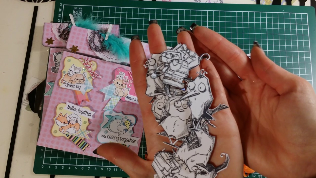 Mega süße Card Candys von der lieben Anja + Goodiebag