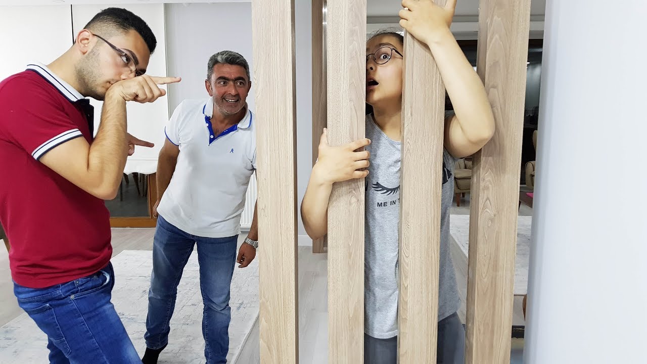 YENİ EVDE BOL KORKULU SAKLAMBAÇ KEYFİ