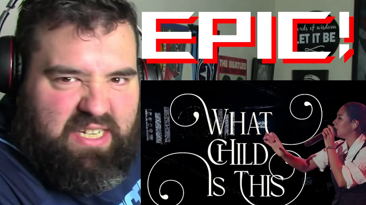 Singer first time reaction to Morissette - What Child Is This? (LIVE) - WOW!