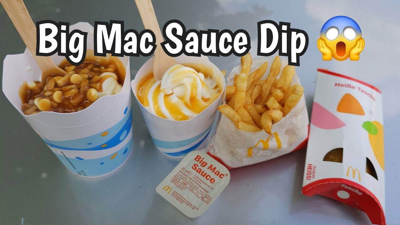 Neuigkeiten bei McDonald's: Big Mac Dip, McFlurry Twix White & Mehr