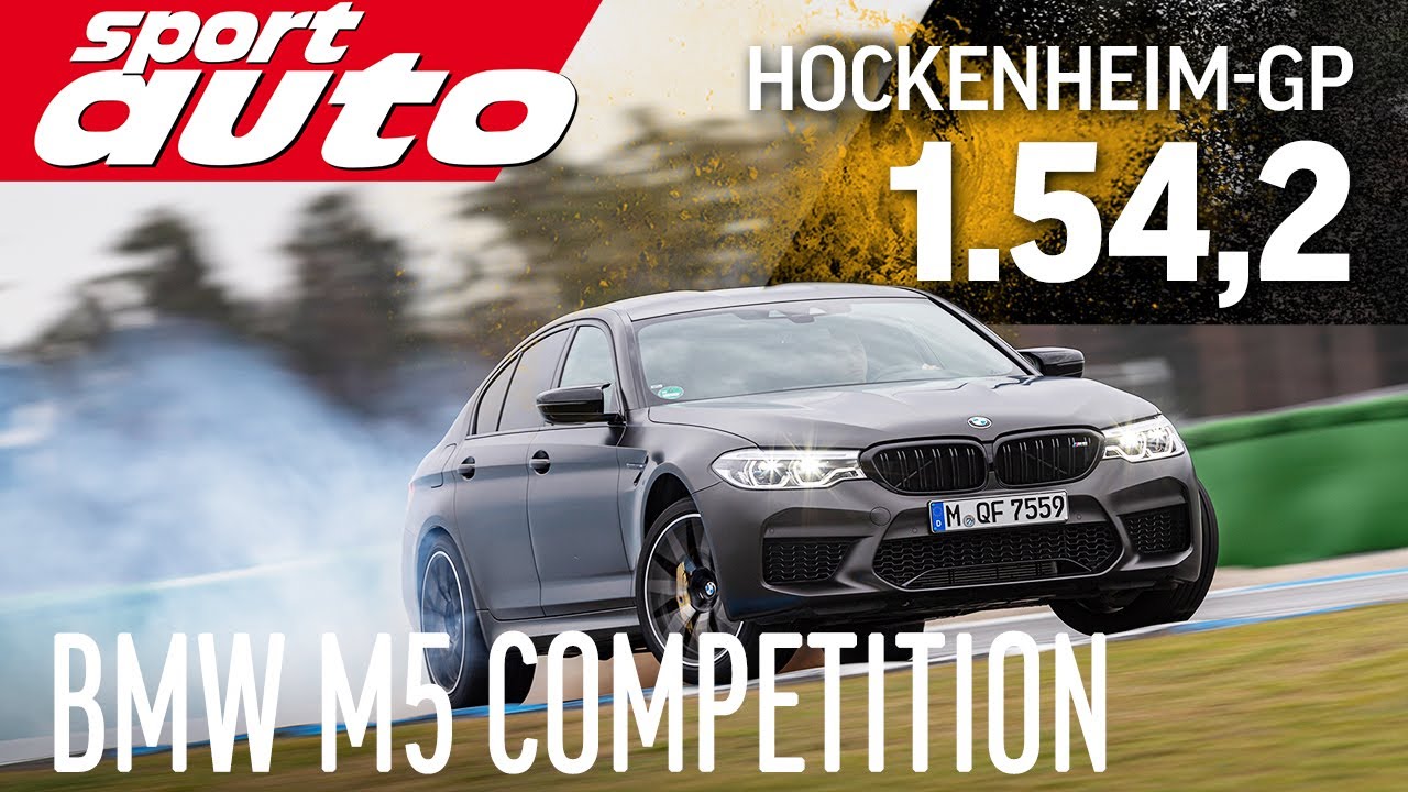 BMW M5 Competition | Hot Lap Hockenheim-GP | sport auto