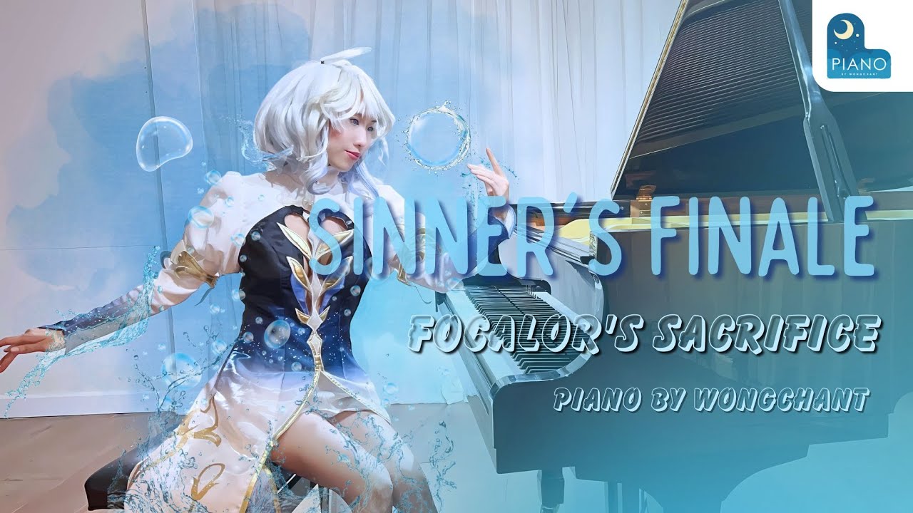Genshin Impact |Sinner's Finale - Focalor's Sacrifice (Piano)Furina cosplay🎹emotional music  #gaming