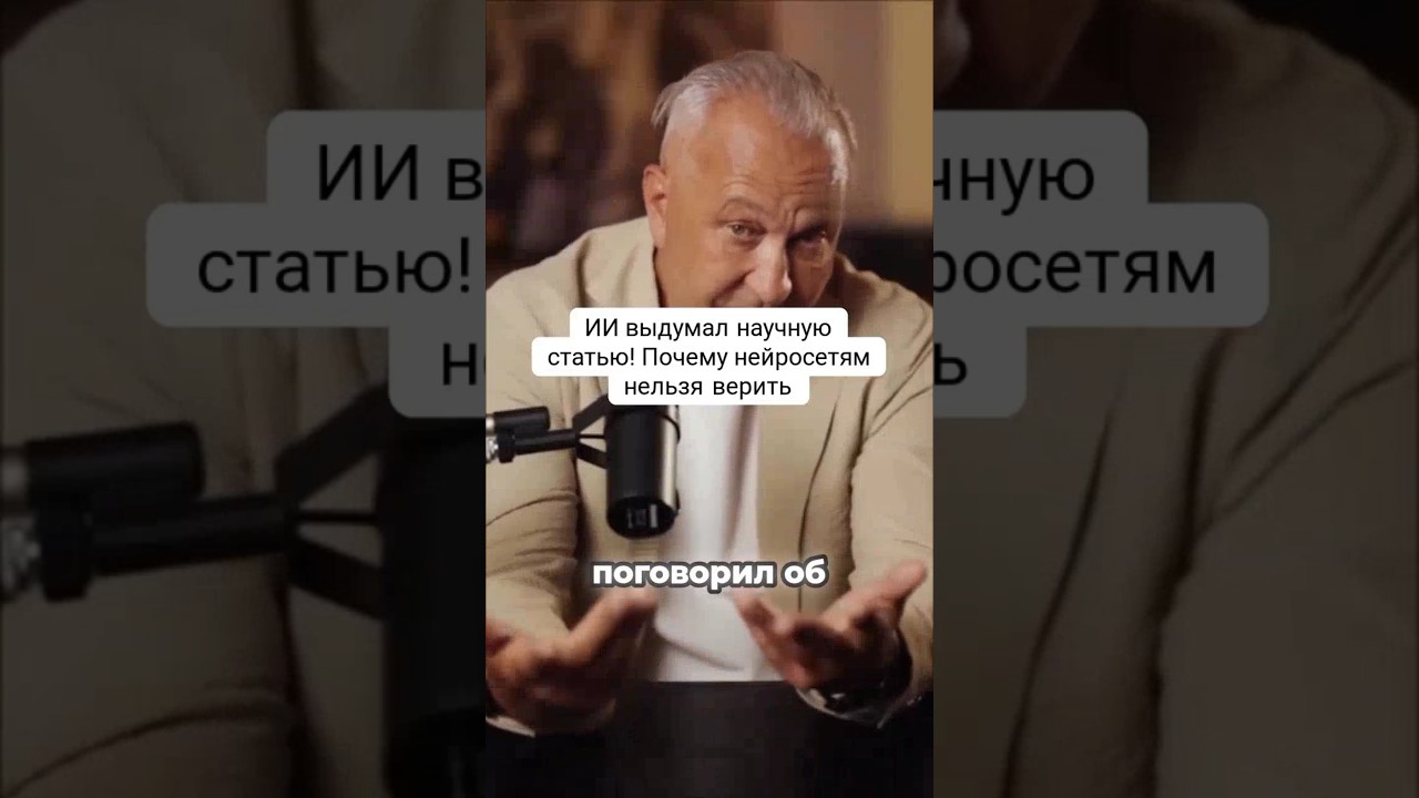 ИИ выдумал научную статью! Почему нейросетям нельзя верить