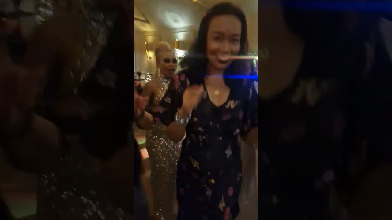 Enjoy Yummy Food Everyone Enjoy Dancing 