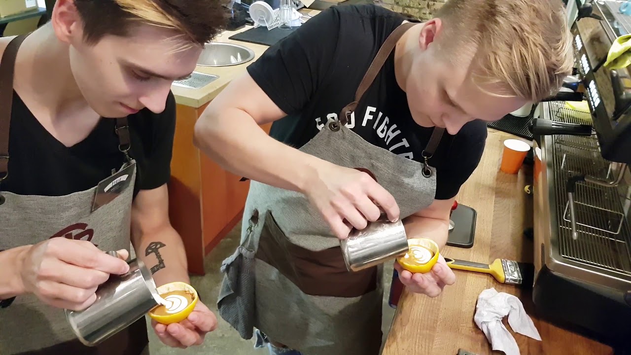 caffeine strikes back: orangelatte vs avolatte