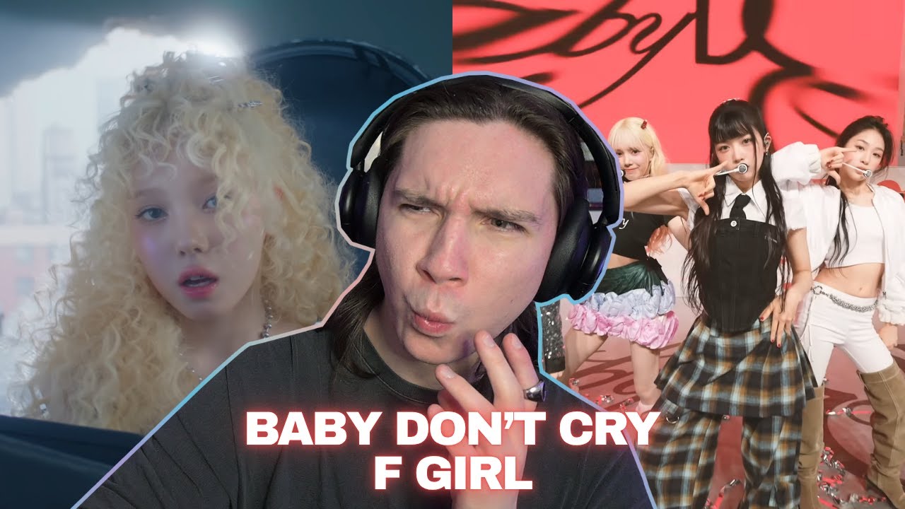 DANCER REACTS TO Baby DONT Cry - ‘F Girl’ MV & Stage Performance Videos / 