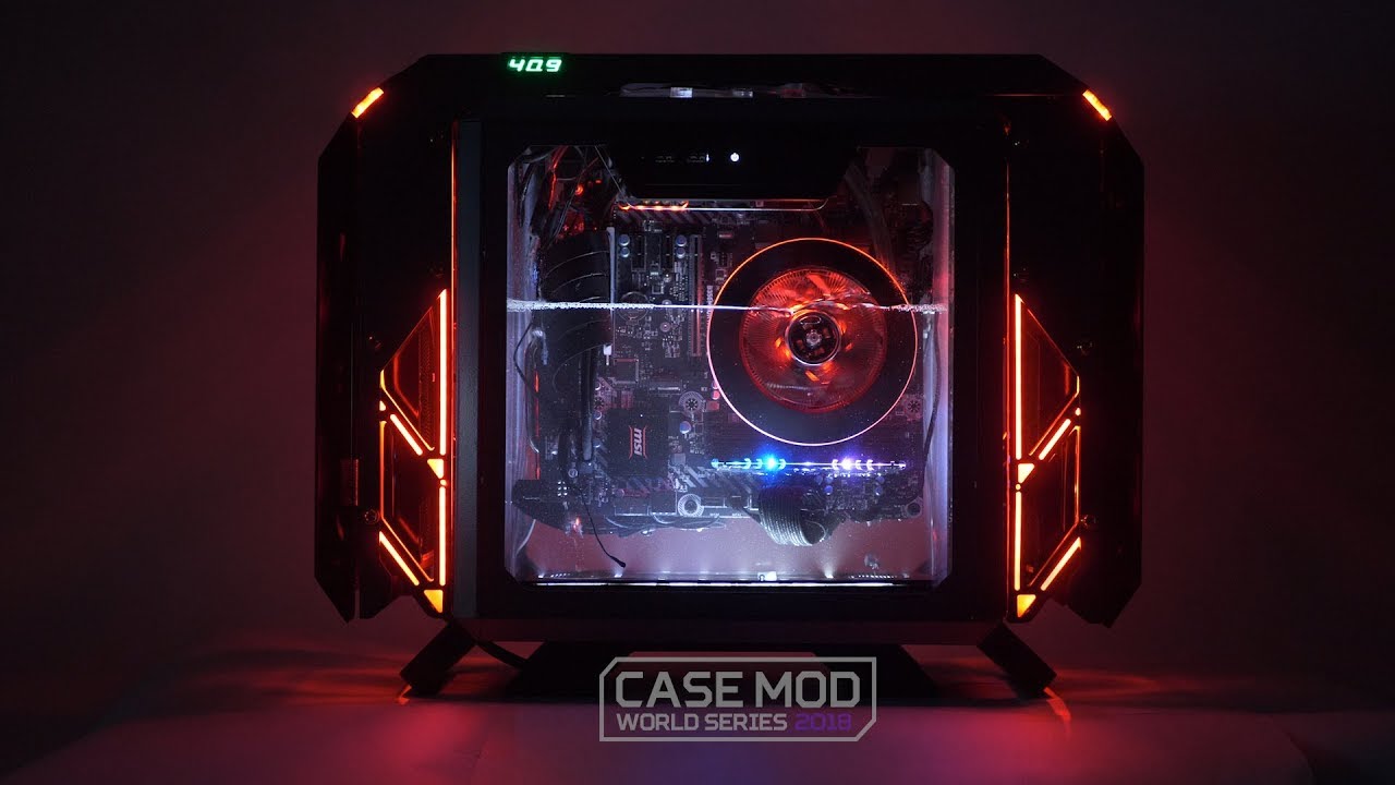 Cooler Master MasterBox Q300P - GEMINI  Case Mod World Series 2018 #CMWS18