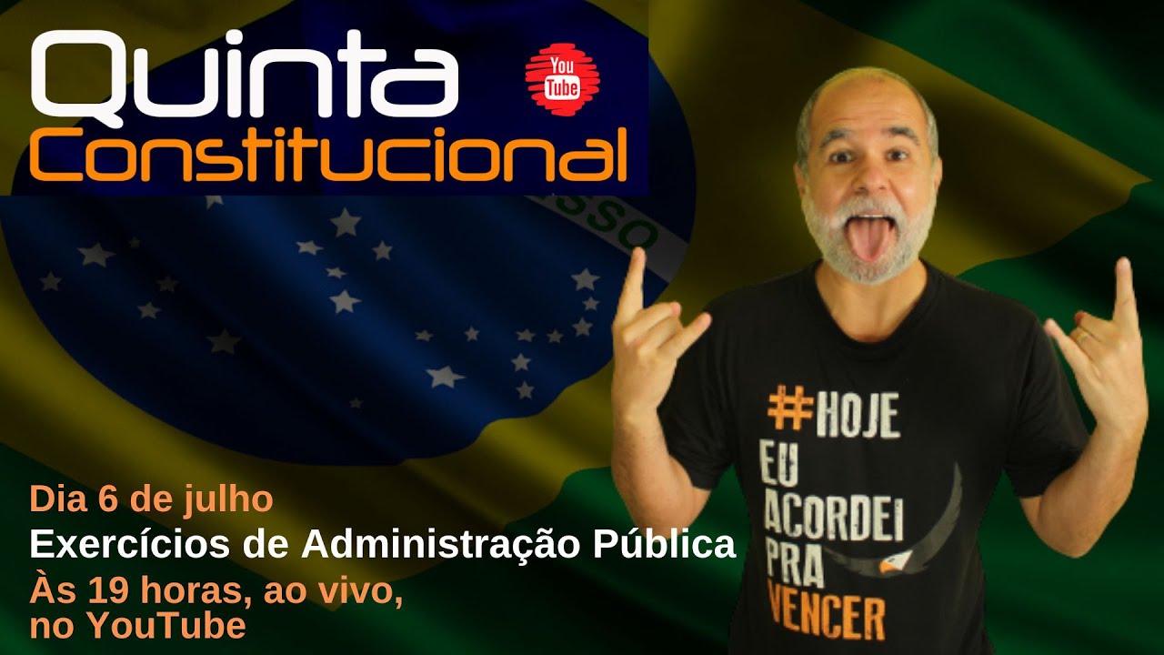 Exercícios de Administração Pública - Art. 37 a 41 da CF