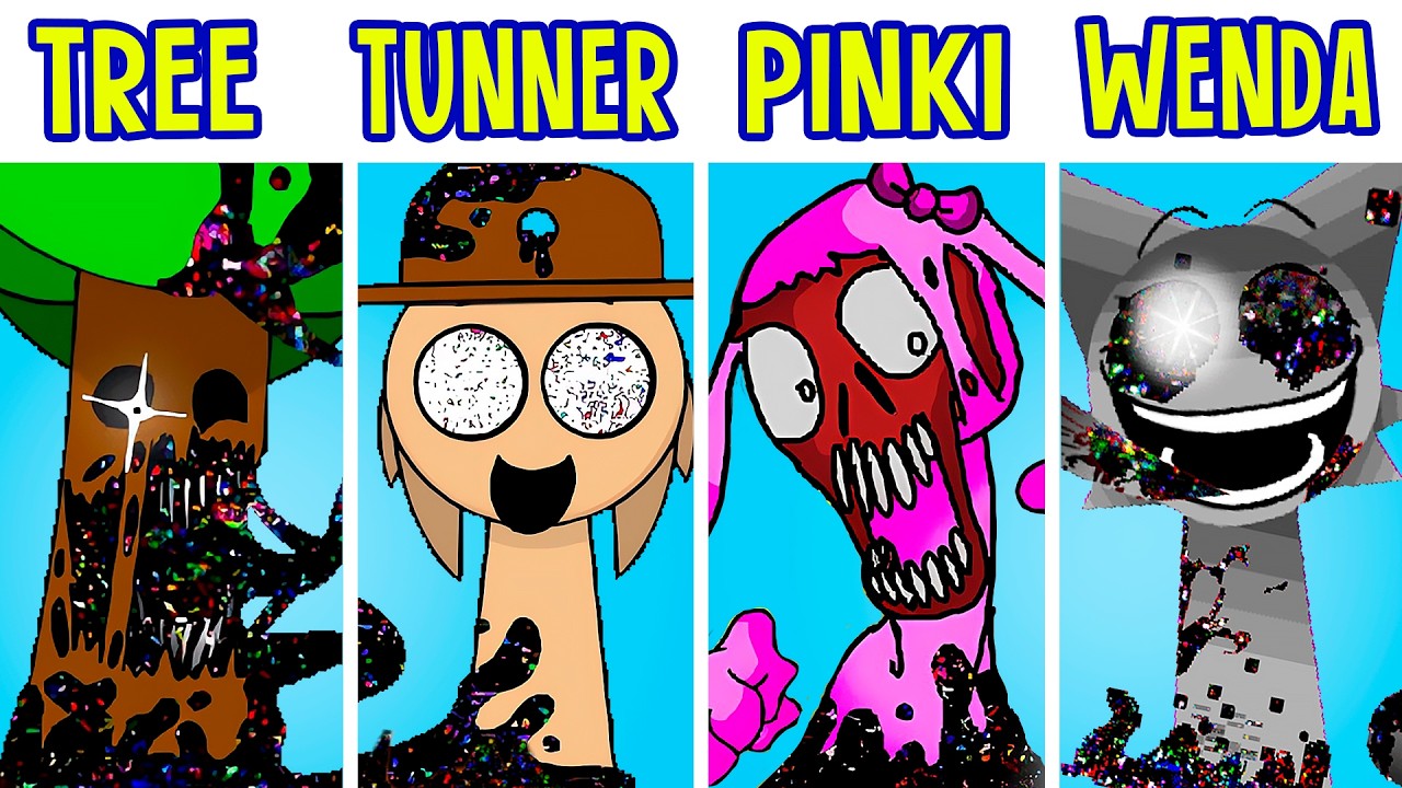 FNF Vs Pibby Sprunki // Corrupted Story Incredibox Sprunki Friday Night Funkin' (FNF Mod)