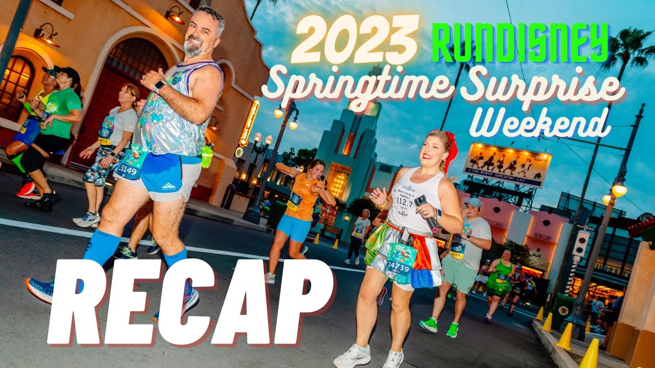 2023 RUNDISNEY Springtime Surprise Weekend RECAP / EXPO / 5K / 10K / 10 Miler /