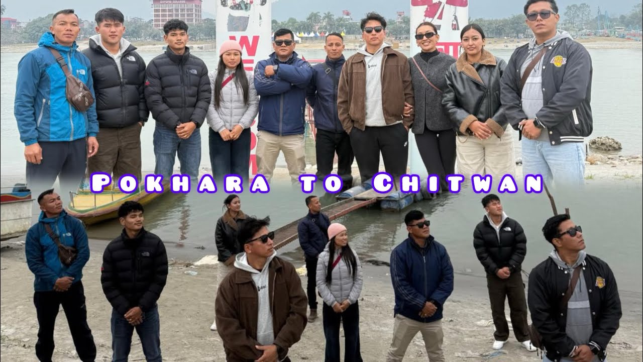 Pokhara to Chitwan trip @familyfriends 🙏🙏