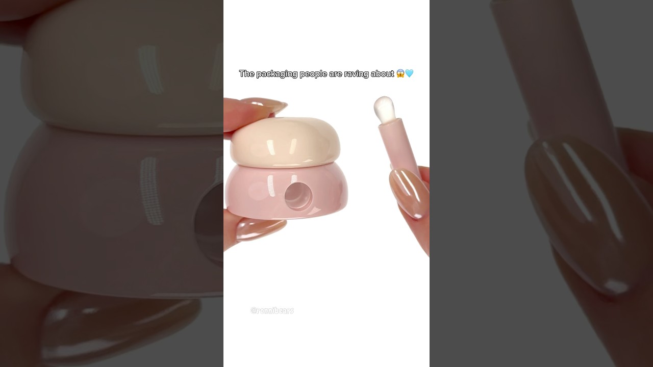This lip product packaging went VIRAL 🤯🩵 #sheglam #jam #lightblue #newmakeup #makeupfinds #shorts