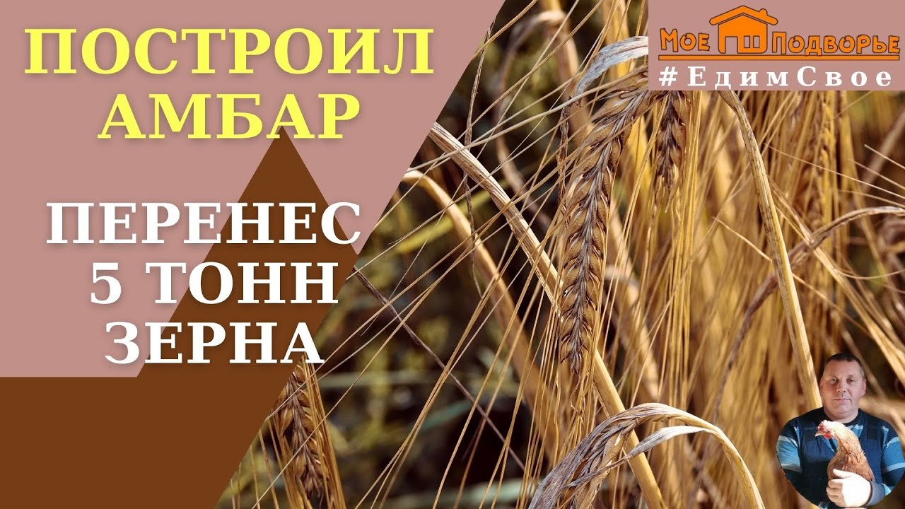 Амбар своими руками.  