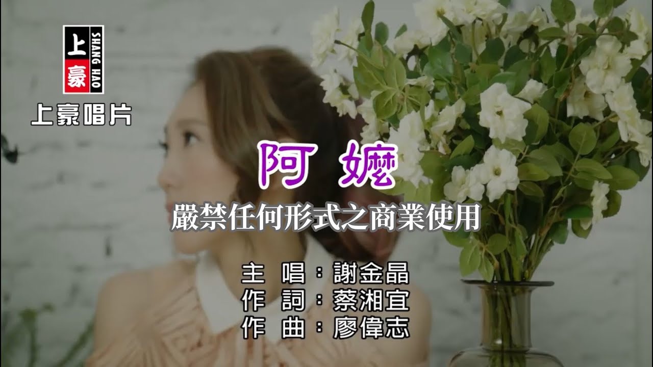謝金晶-阿嬤【KTV導唱字幕】1080p