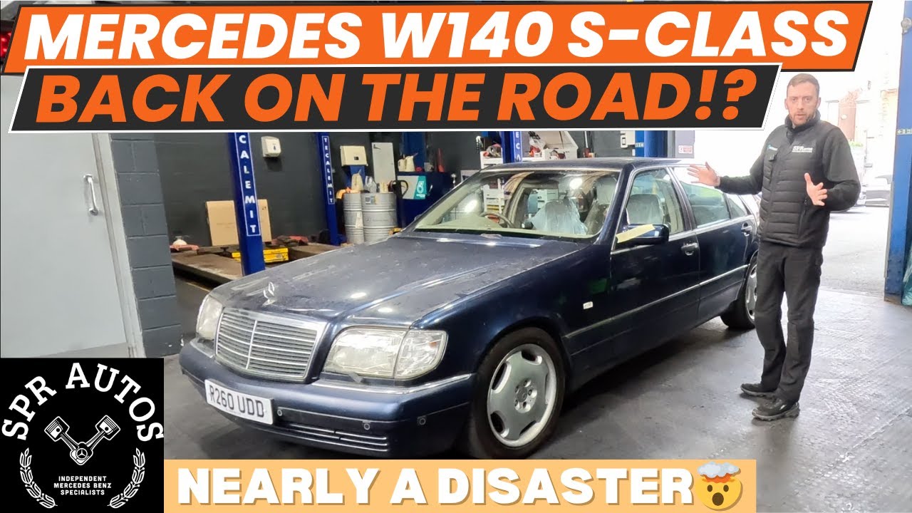 CAN WE GET THE KING OF THE S,CLASS BACK ON THE ROAD MERCEDES W140!? NEARLY A MAJOR DISASTER! 🔥