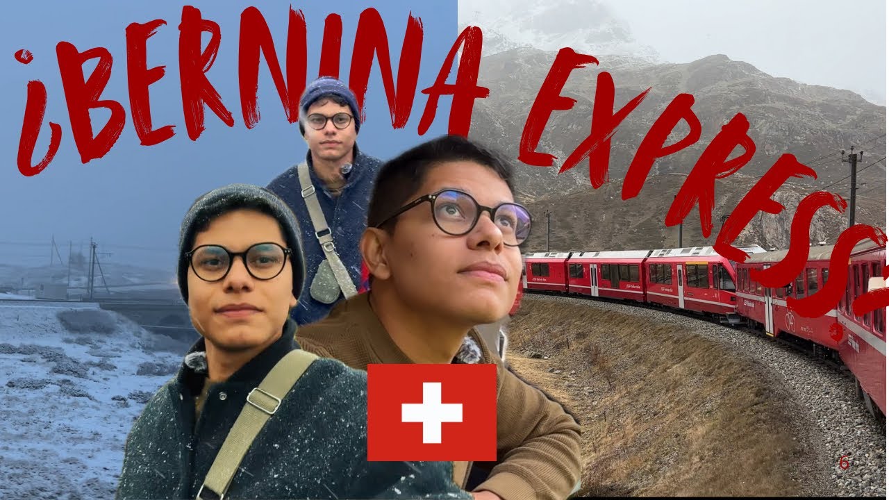 El tren más bonito del mundo - ¿Bernina Express o Regional? - Vlog 3
