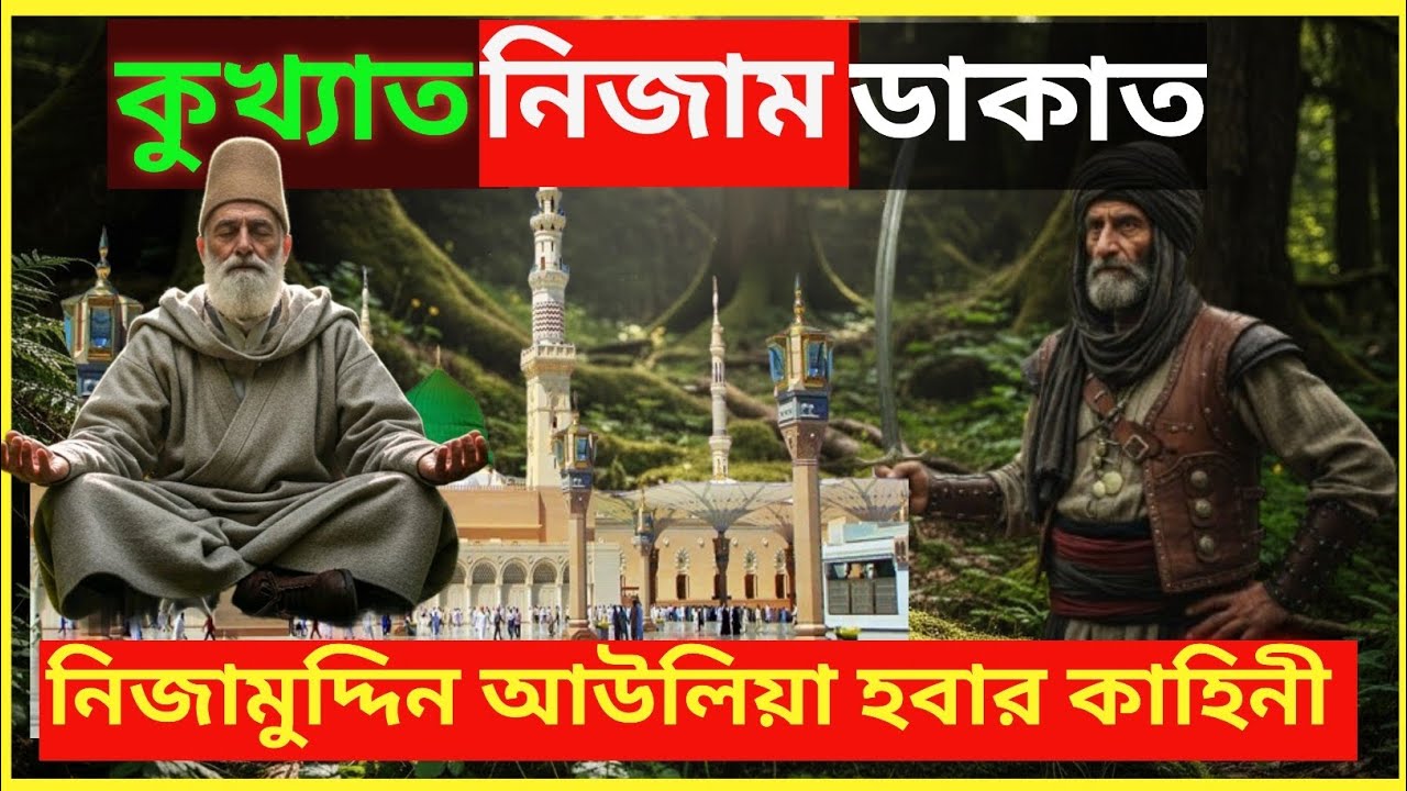 নিজাম ডাকাত কিভাবে নিজামুদ্দিন আউলিয়া হলেন।। Nizamuddin auilea lifestyle story #islam #nizamuddin