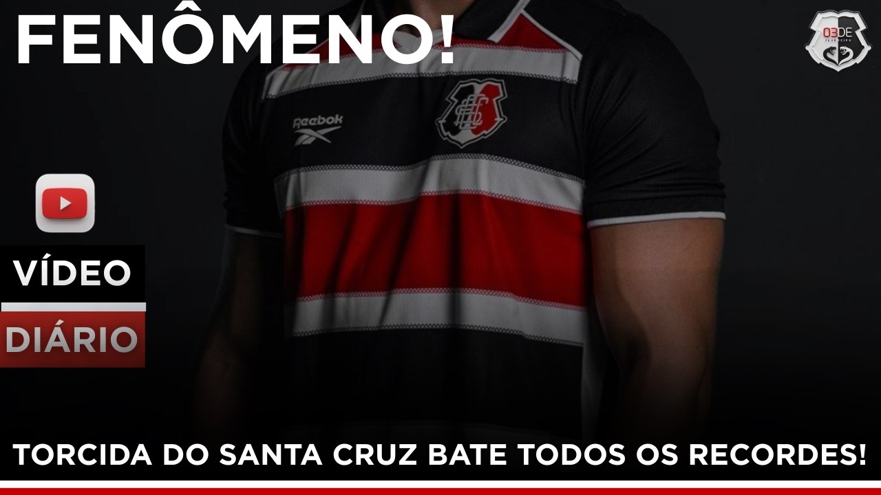📢TORCIDA DO SANTA CRUZ BATE RECORDE NACIONAL DE VENDAS DA REEBOK!