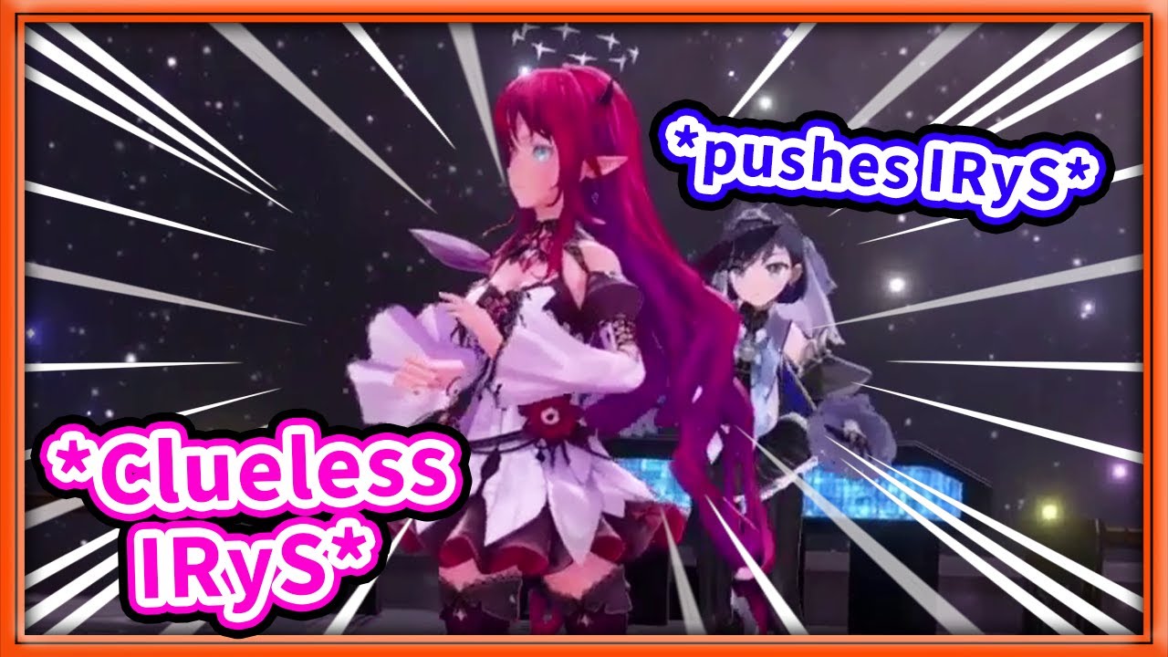 Kronii Chose Violence and Pushed IRyS to Win The Game 【HololiveEN】