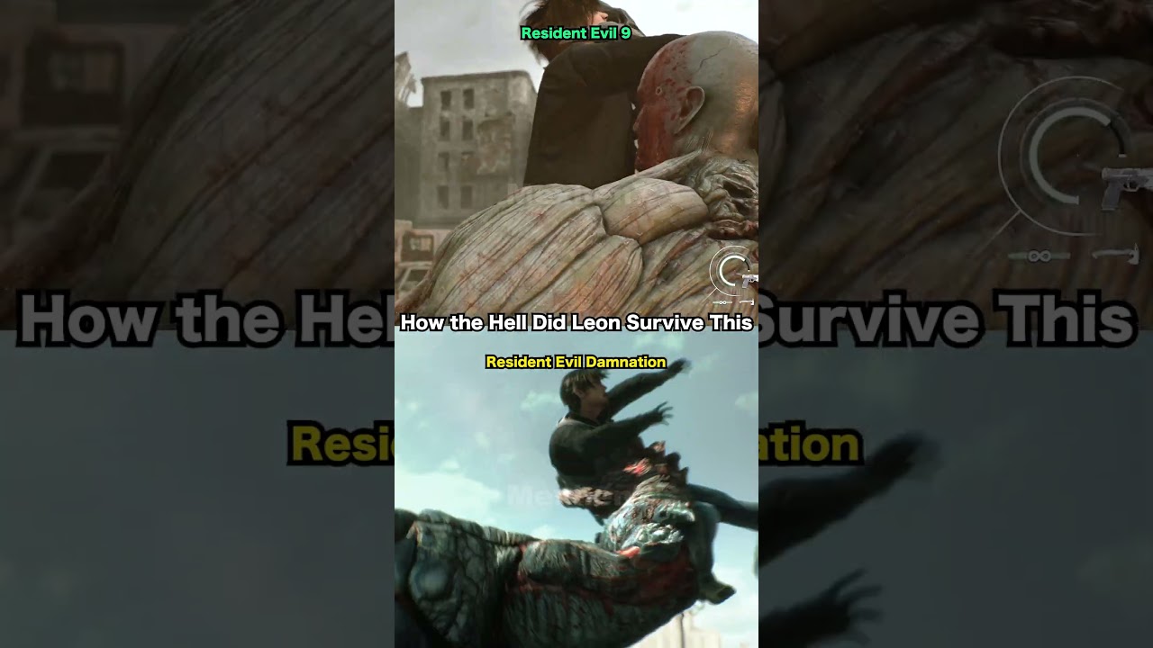 How the Hell Did Leon Survive This in Resident Evil Requiem? #residentevilrequiem #residentevil