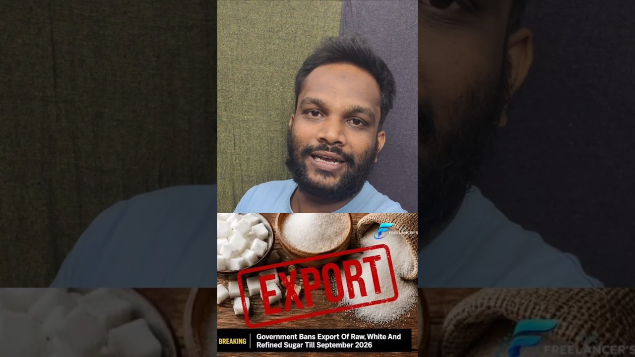 White Sugar ban Export ✅