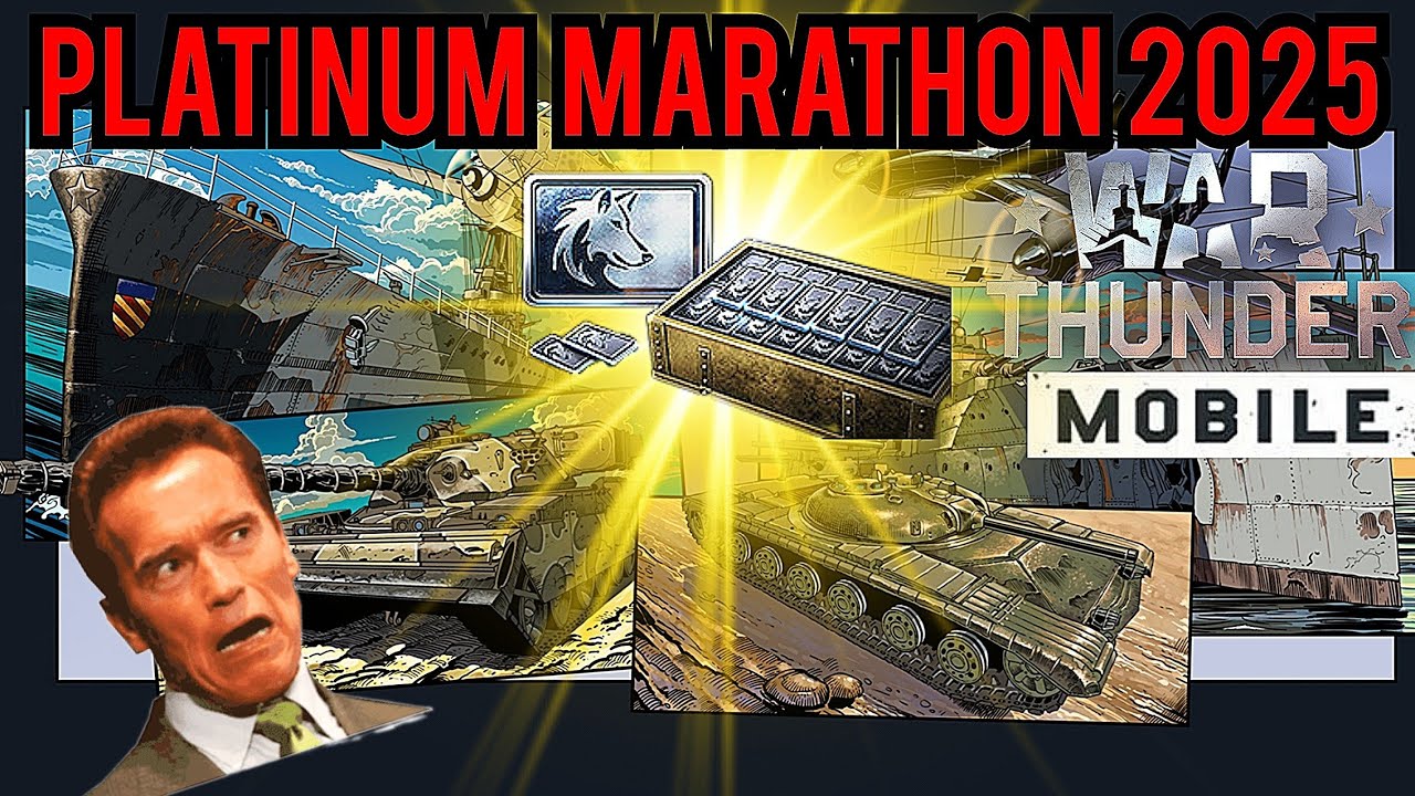 FULL REVIEW of the PLATINUM MARATHON 2025 (War Thunder Mobile)