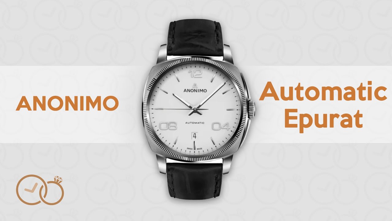 Anonimo Automatic Epurat Watch Steel White AM-4000.01.100.W11