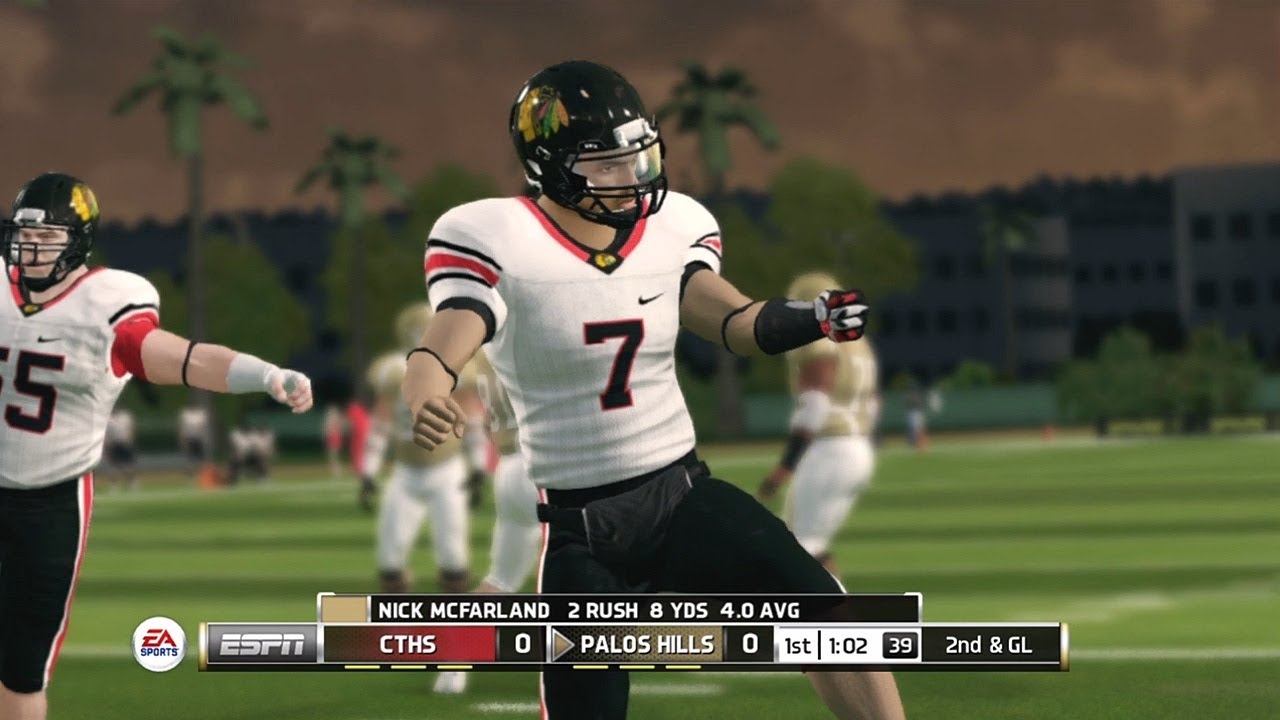NCAA Football 14 - Road To Glory Ep. 4 - HSW3 vs. Palos Hills