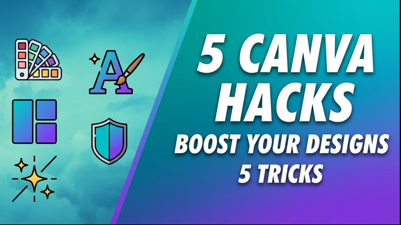 5 Canva tricks to make your next presentation your BEST one yet.