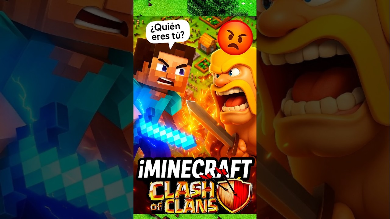 ¿Minecraft o Clash of Clans? 