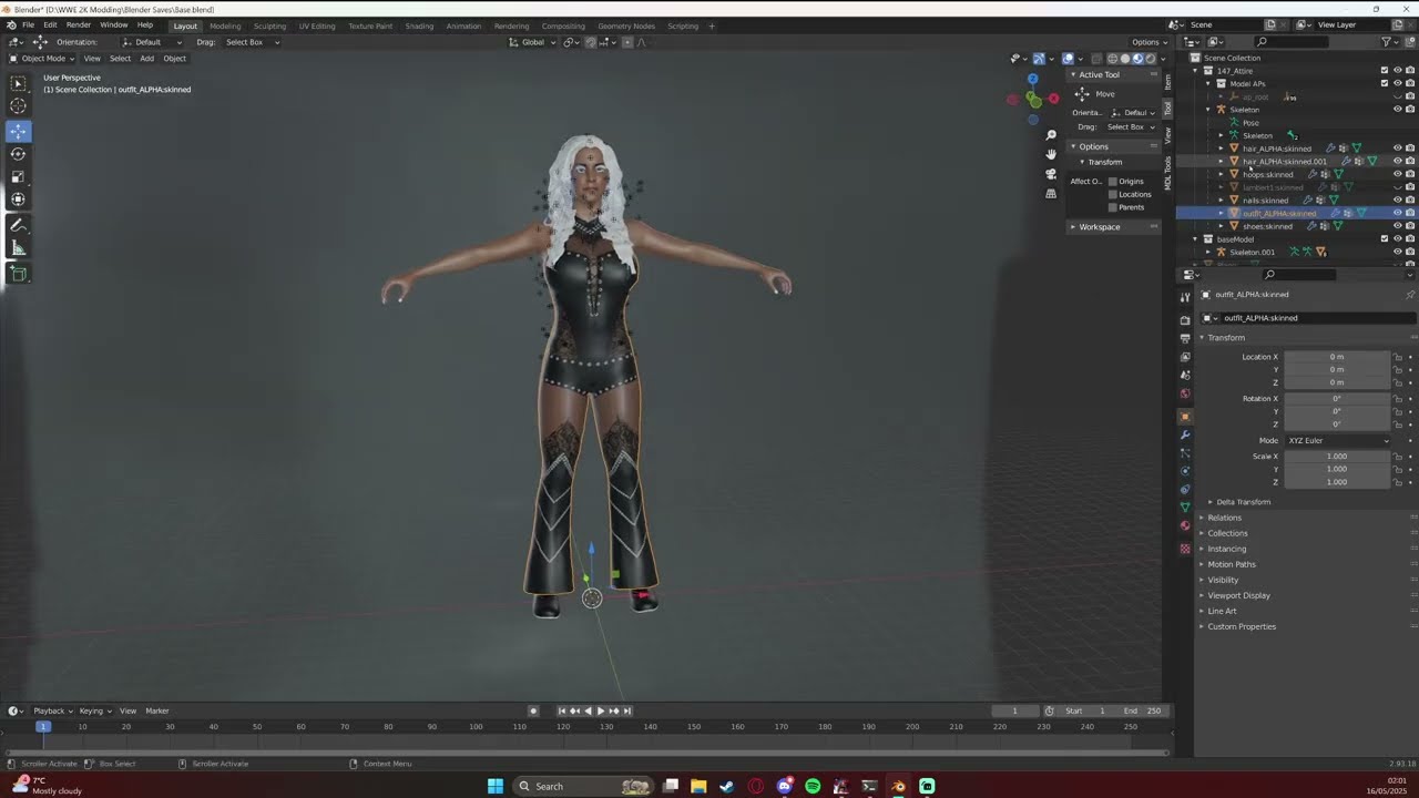 WWE2K how to weight paint