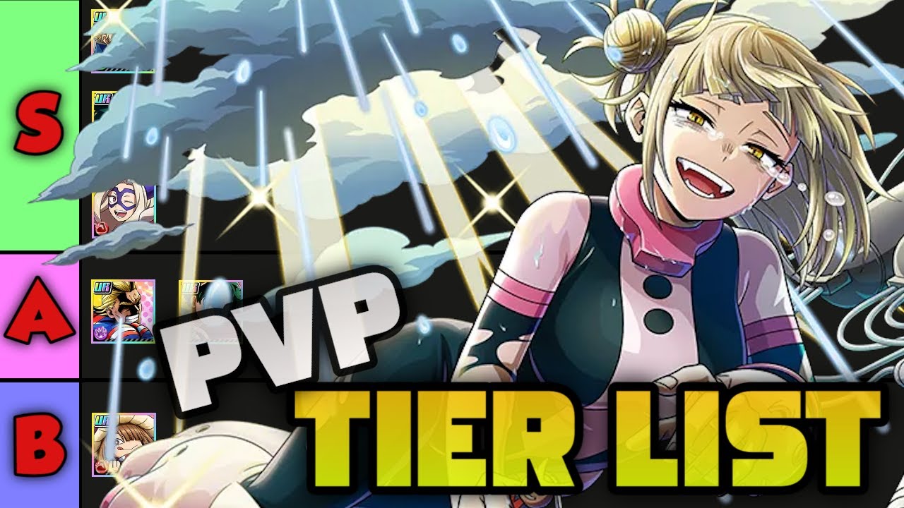 **SPECIAL** COMPLETE PVP TIER LIST! | My Hero Ultra Impact