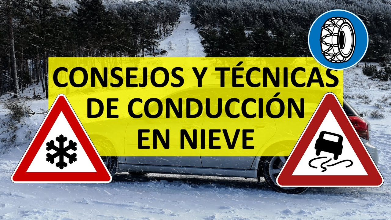 Cómo conducir en nieve, técnicas y consejos I #Nieve #JPampyn