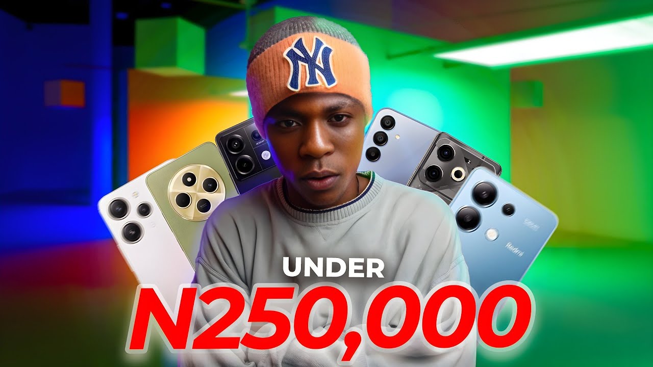 Пять лучших бюджетных смартфонов до 250 000 ₦ в 2024 году!