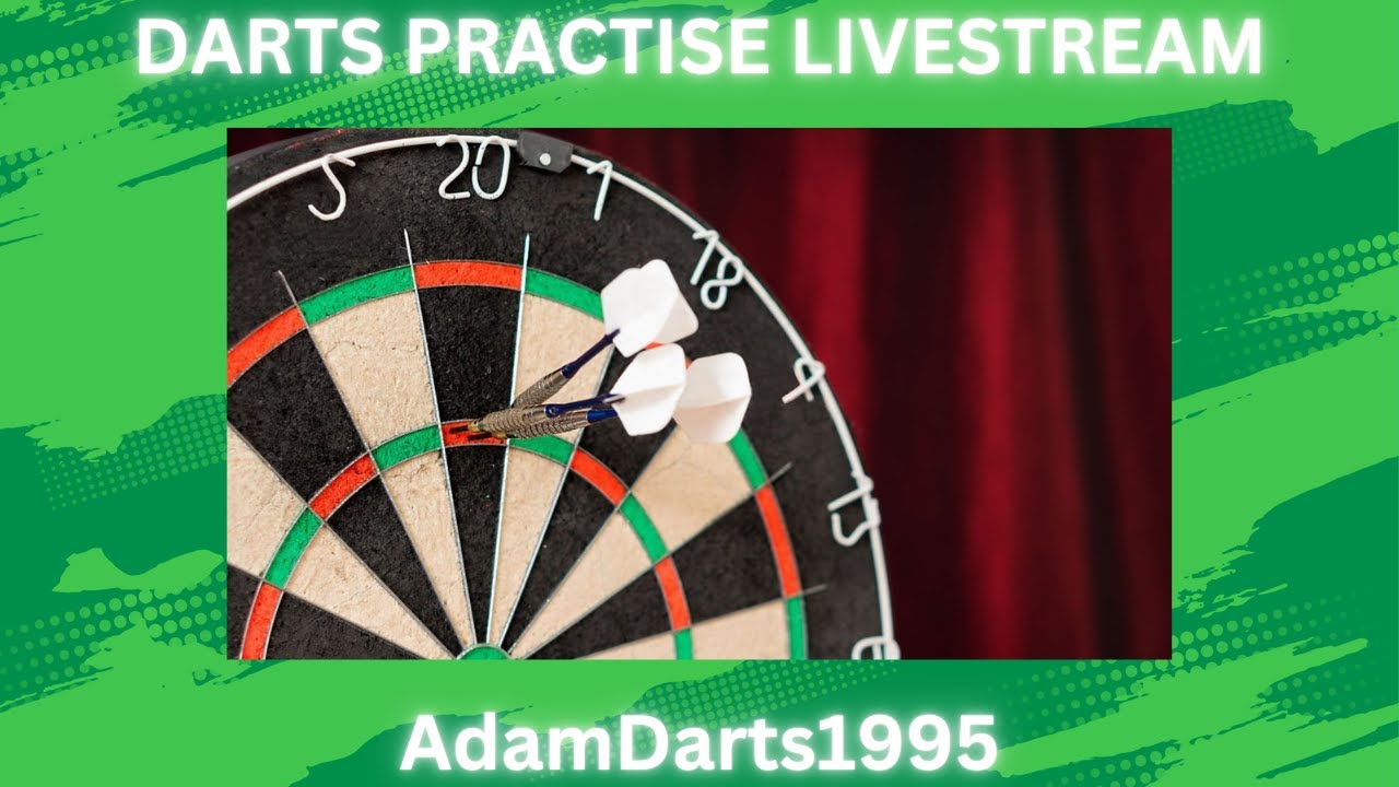Wednesday Night (01/01/25) darts session! 1st practise livestream of 2025 tying to improve!
