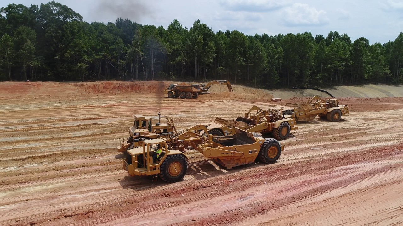 Earth Moving Operations Asheboro Bypass 7 25 17