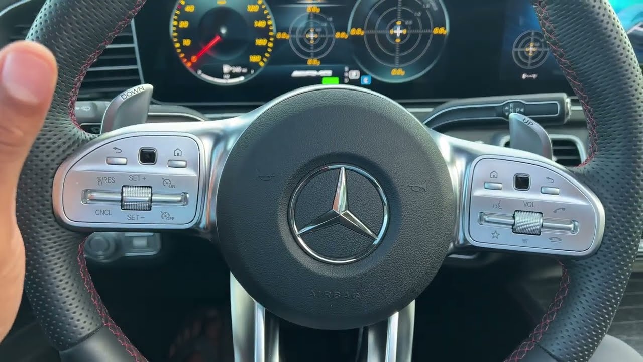 Mercedes-Benz GLE — как включить и выключить фары