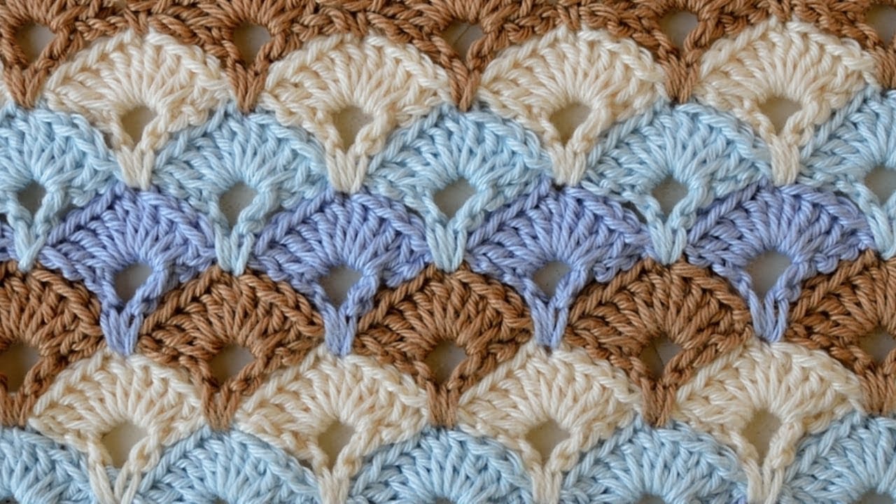 How to Crochet BOX STITCH / Shell Stitch TUTORIAL (English)