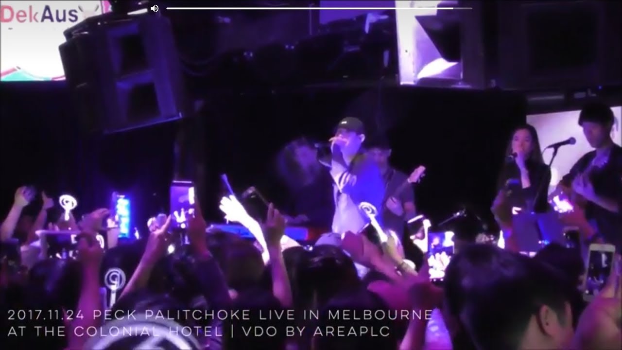 2017.11.24 Peck Palitchoke LIVE IN MELBOURNE at The Colonial Hotel