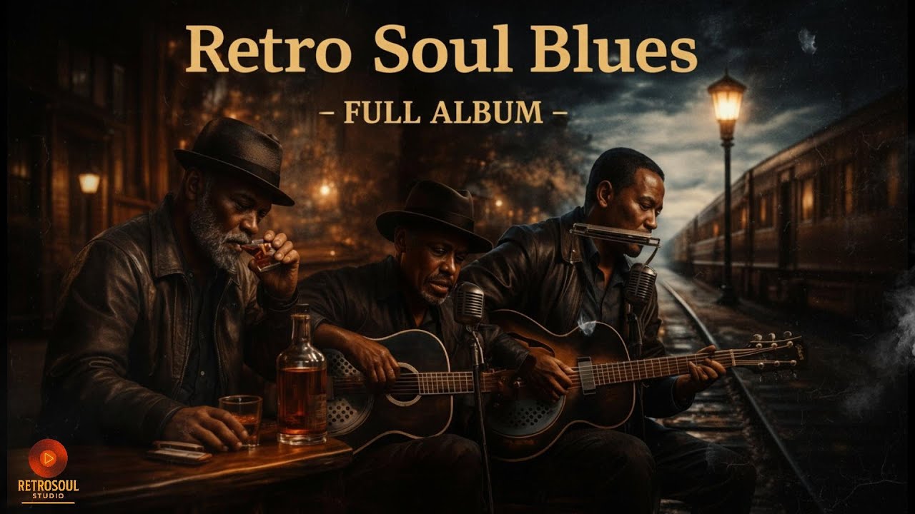 Retro Soul Blues  | 1960s Classic Blues & Soul Revival (Full Album)